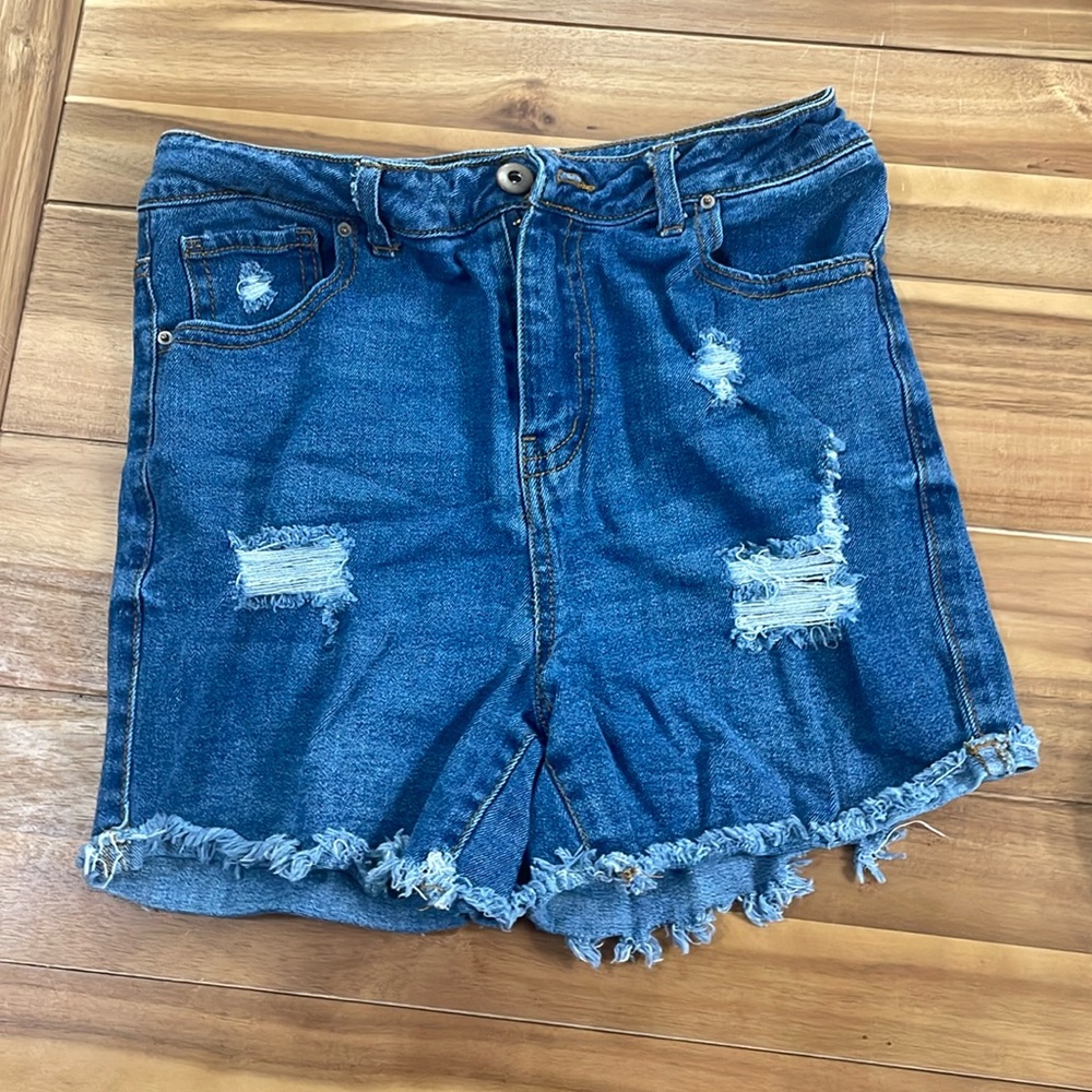Highway jean shorts